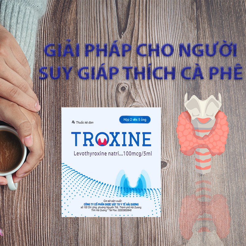 Giải Phóng Nỗi Lo Cho Người Bệnh Suy Giáp Thích Cà Phê Với Dung Dịch Uống Levothyroxine